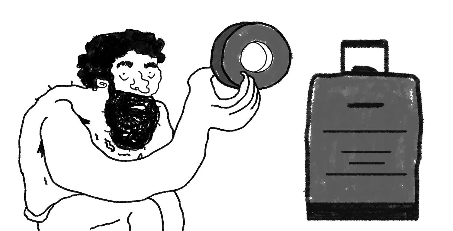 We sent a man to the moon before we put wheels on a suitcase