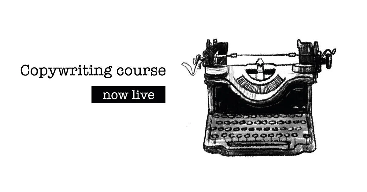 Copywriting course online now!