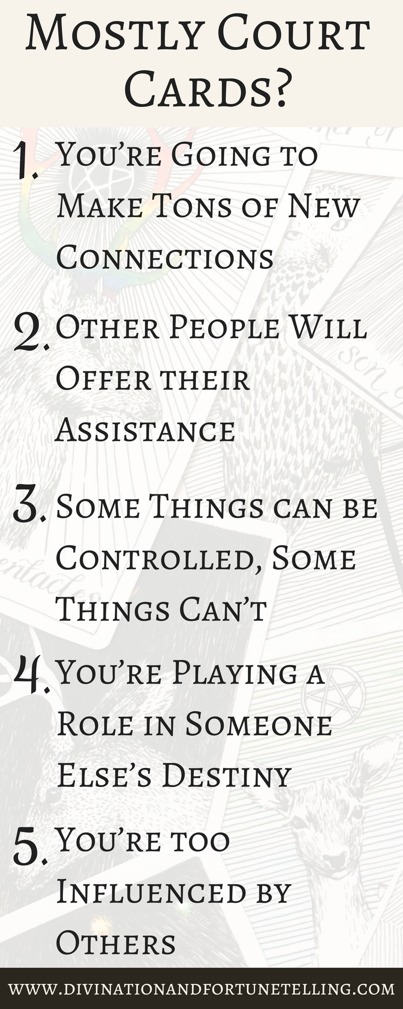 Lots of Court Cards in a Tarot Reading — Lisa Boswell