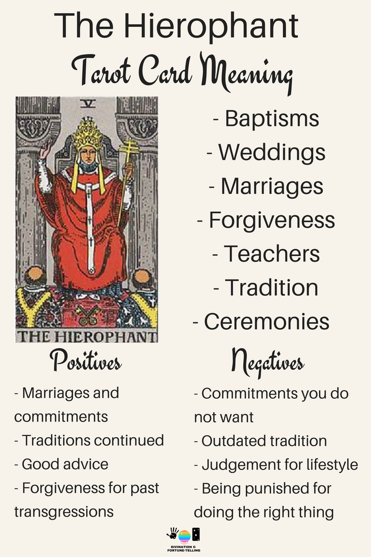 The Hierophant Meaning - Major Arcana Tarot Card Meanings