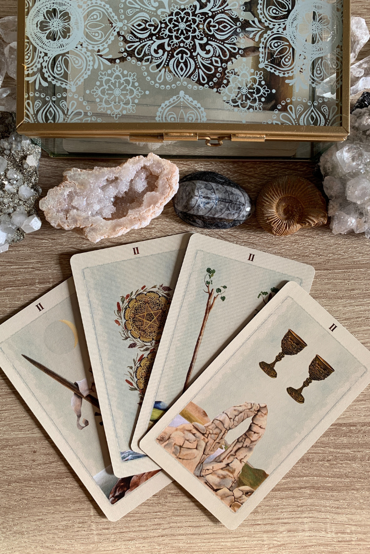 Lots of Twos from Pagan Otherworld’s Tarot