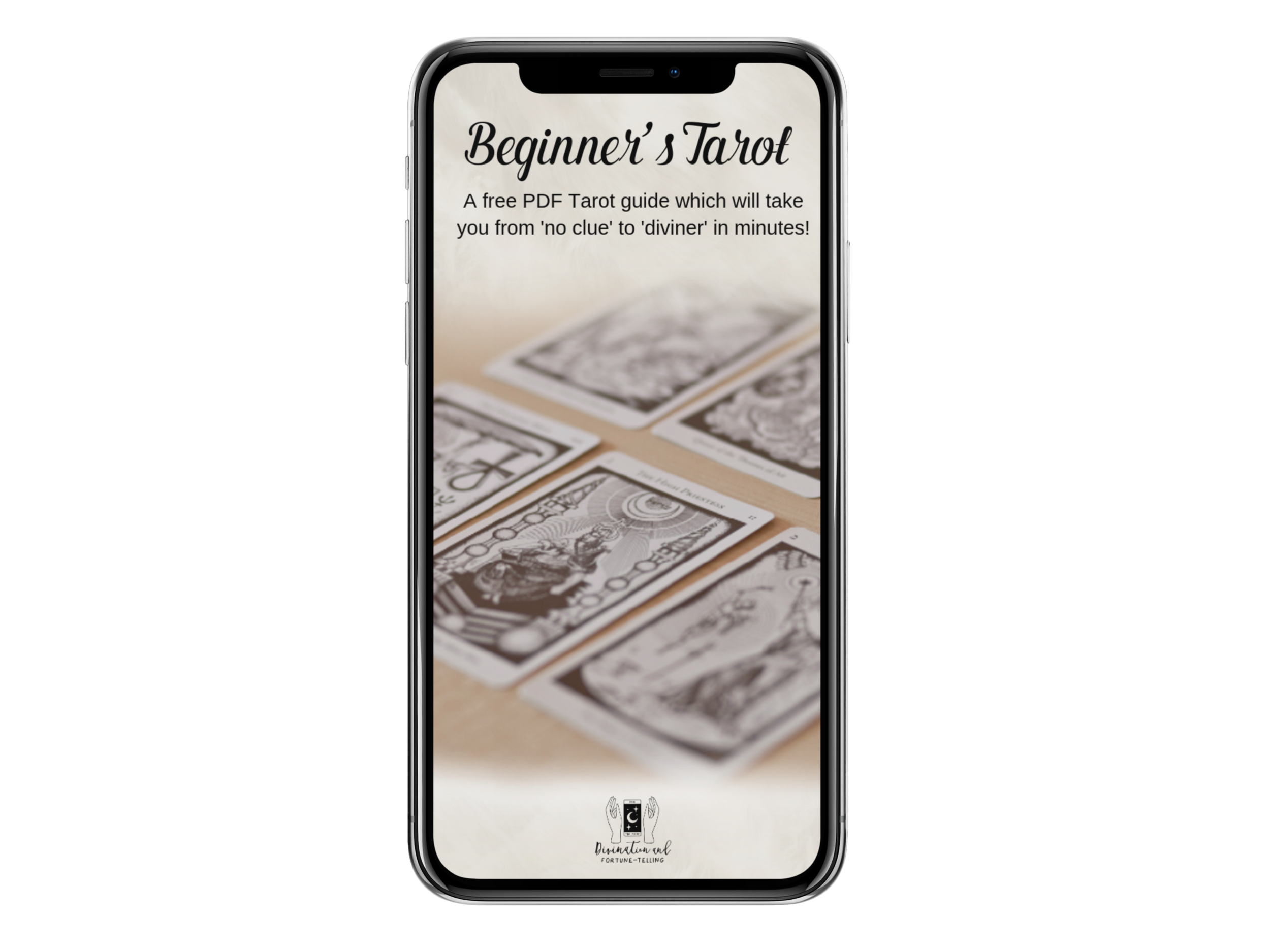 Beginner's Tarot PDF on Iphone.png
