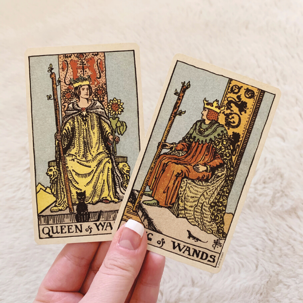 King And Queen Of Wands Together — Lisa Boswell