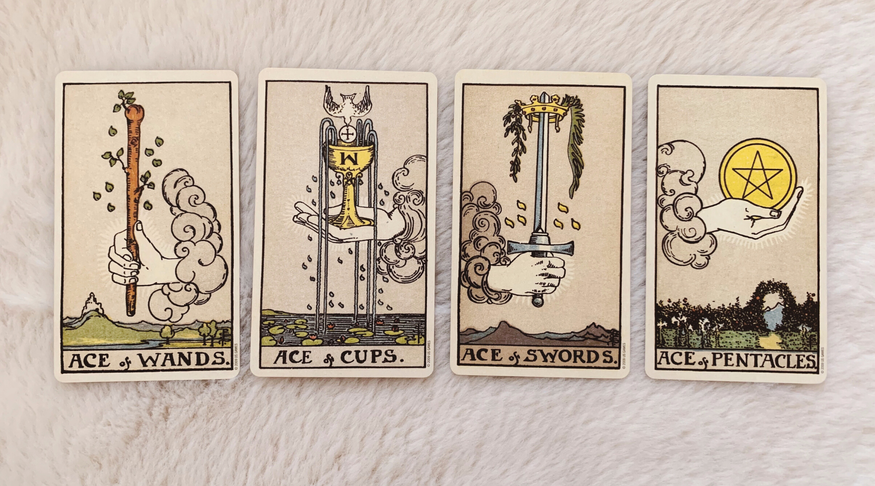 Multiple Aces in a Tarot Reading 