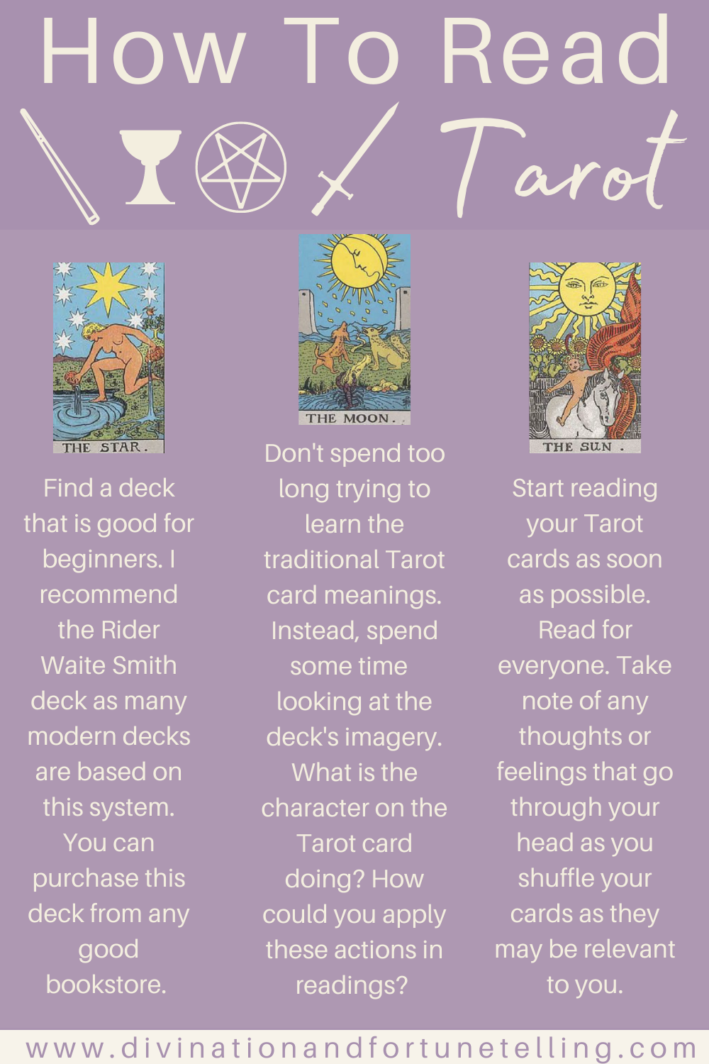 Teach Yourself to Read Tarot: Learn Tarot the Correct way without learning all the card meanings! (Paperback)