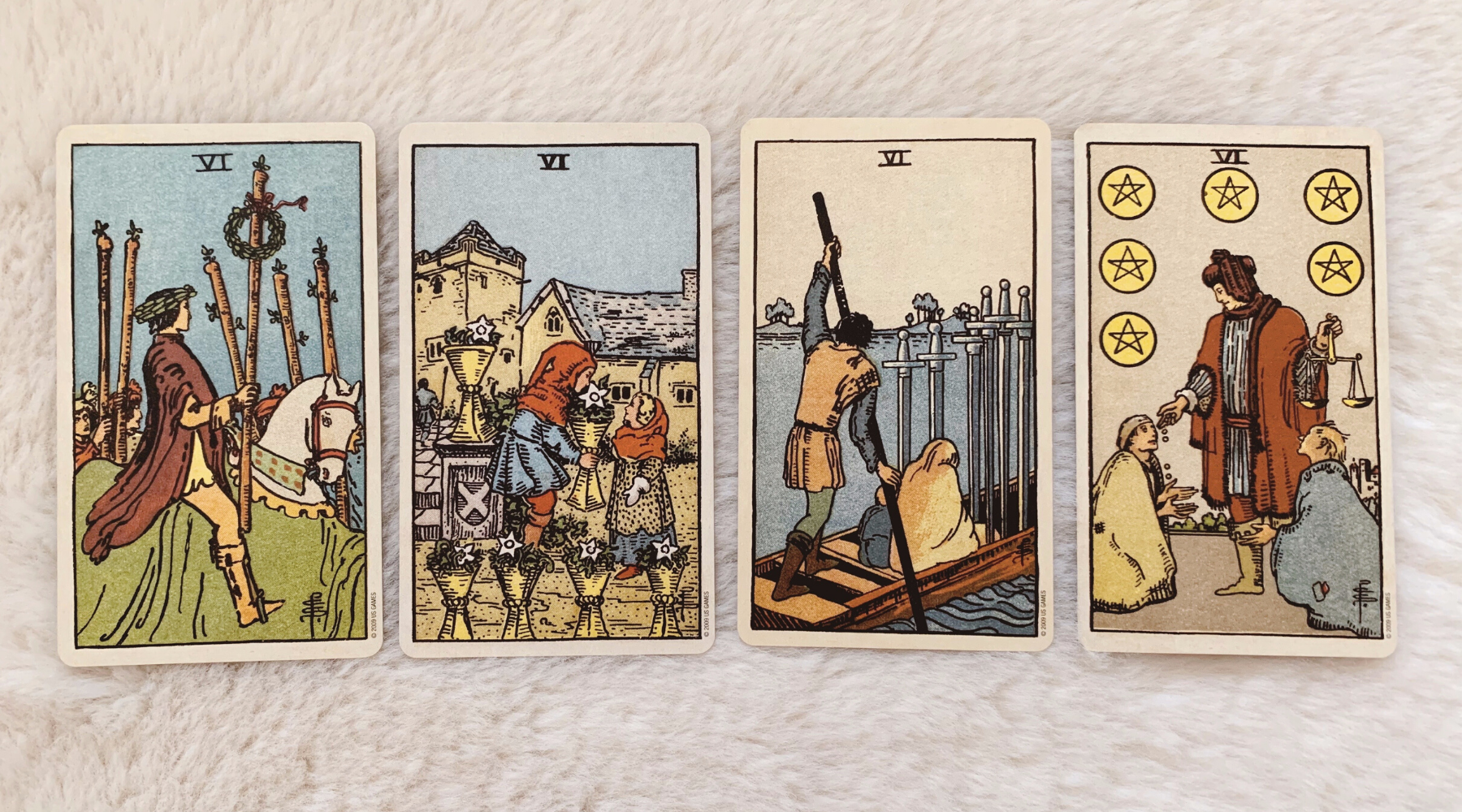 Multiple Sixes in a Tarot Reading