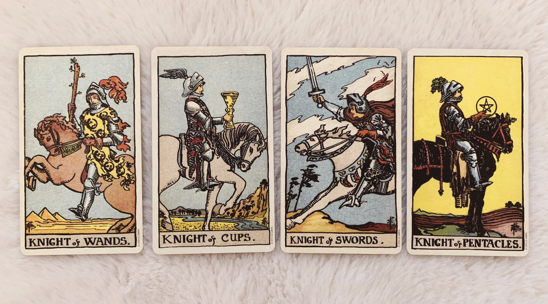 Multiple Knights in a Tarot Reading