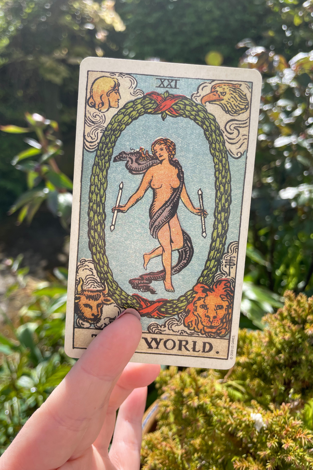 The World Tarot card meaning in future, love and career readings