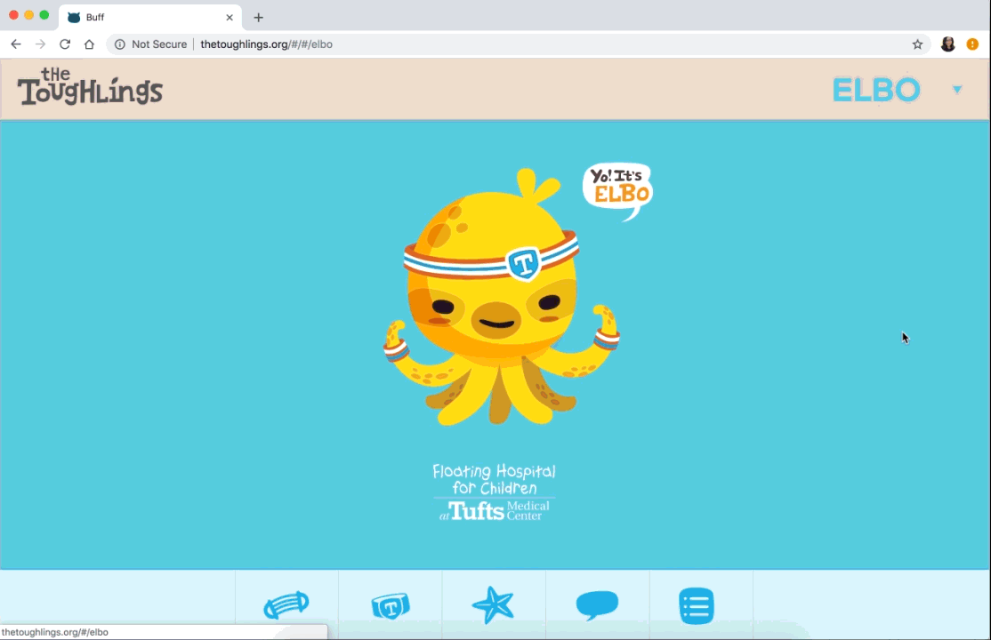 Character introduction for Elbo