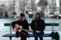 (L-R): Kate Stables (This Is The Kit) and Thomas Jean Henri of Cabane as photographed by Elise Péroi. Click for hi-res.