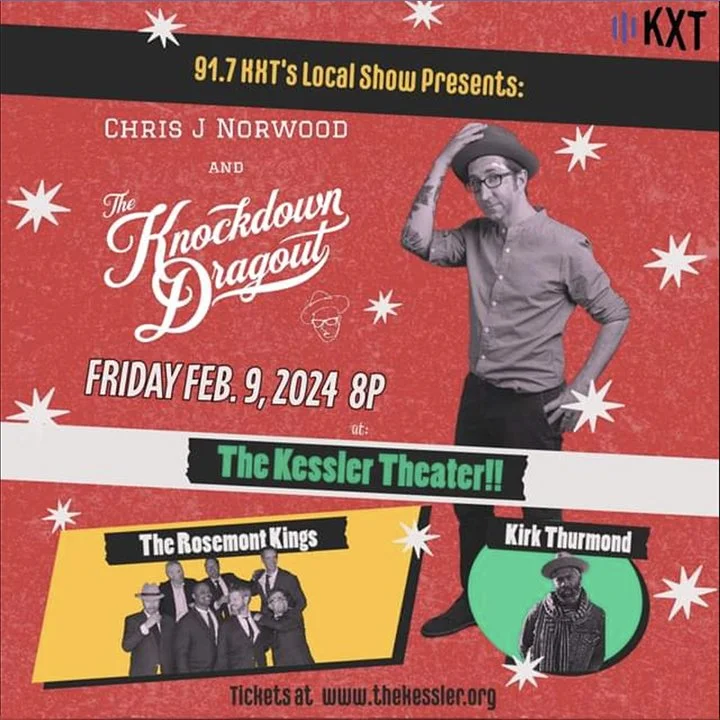 KXT 91.7 presents Chris J Norwood &amp; The Knockdown Dragout