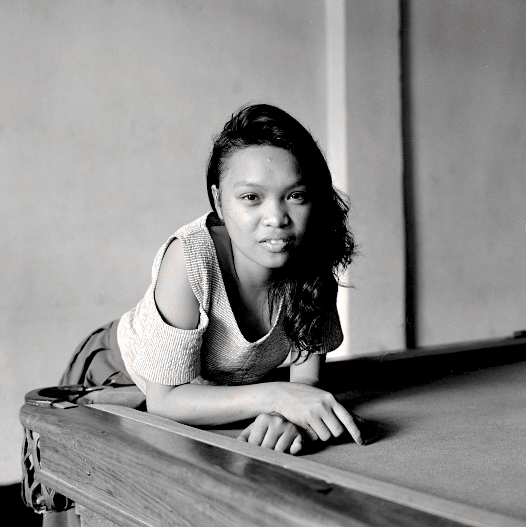 Pool Table Portrait, Subic City, 1989