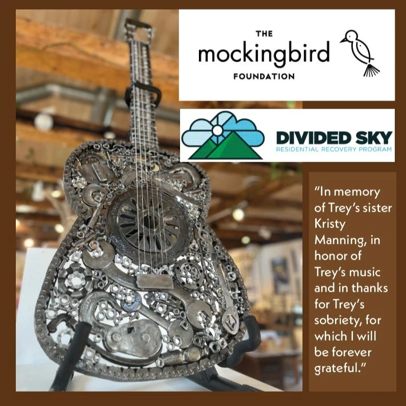 The Art for Art Giveaway results are in and the winner has been notified! 

Our winner has asked to remain anonymous, but has generously donated the sculpture to the Divided Sky Foundation in memory of Trey&rsquo;s sister Kristy Manning, in honor of 