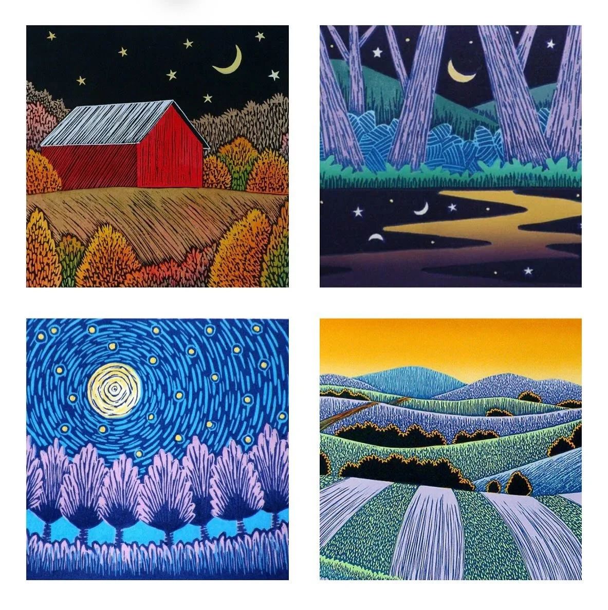 Join us Tuesday, September 16th at 6:30 pm for a gallery viewing at the Northwood Gallery and a 7pm presentation and conversation with Daryl Storrs, a printmaker and pastel artist living in Huntington, VT.

Artist Statement:

My work reflects the Ver