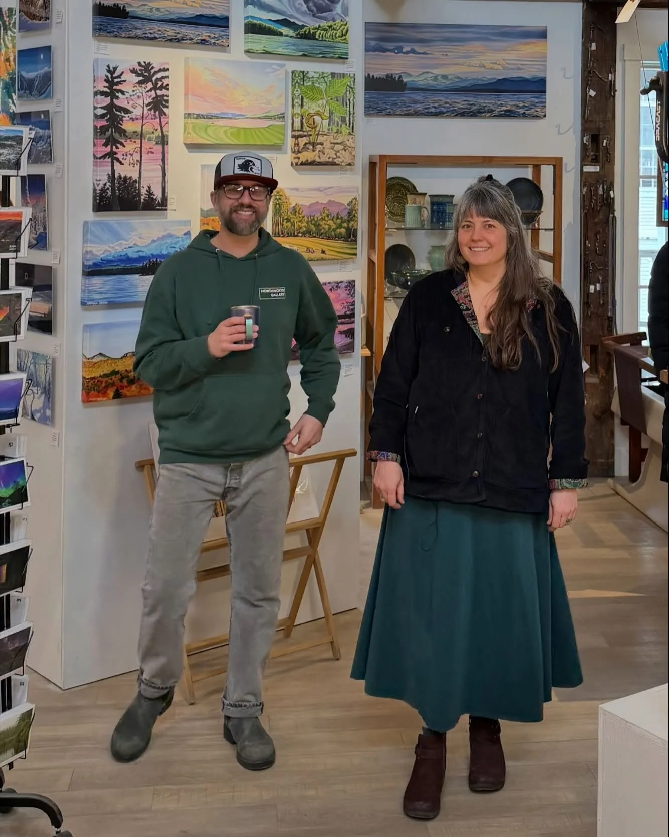 Really fun day hosting the amazing team from @wcaxtv ! ❤️❤️❤️ We are so excited to be featured in their Made in Vermont segment - keep an eye out for the air date, which will be sometime in April. 

What an honor it is to represent so many talented V