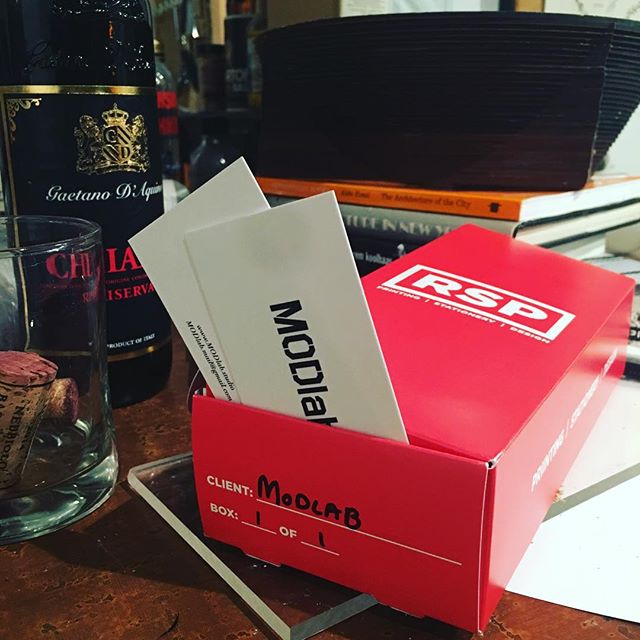 So dope, @rachelstreetpress . #businesscards #modlab #milandesignweek #chicagodesigners
