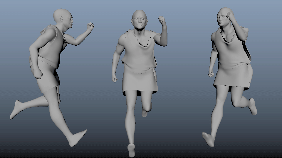 Bandit Run CycleResponsible for character animation.