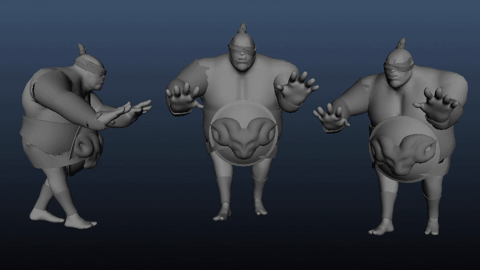 Polyphemus Run CycleResponsible for character animation.