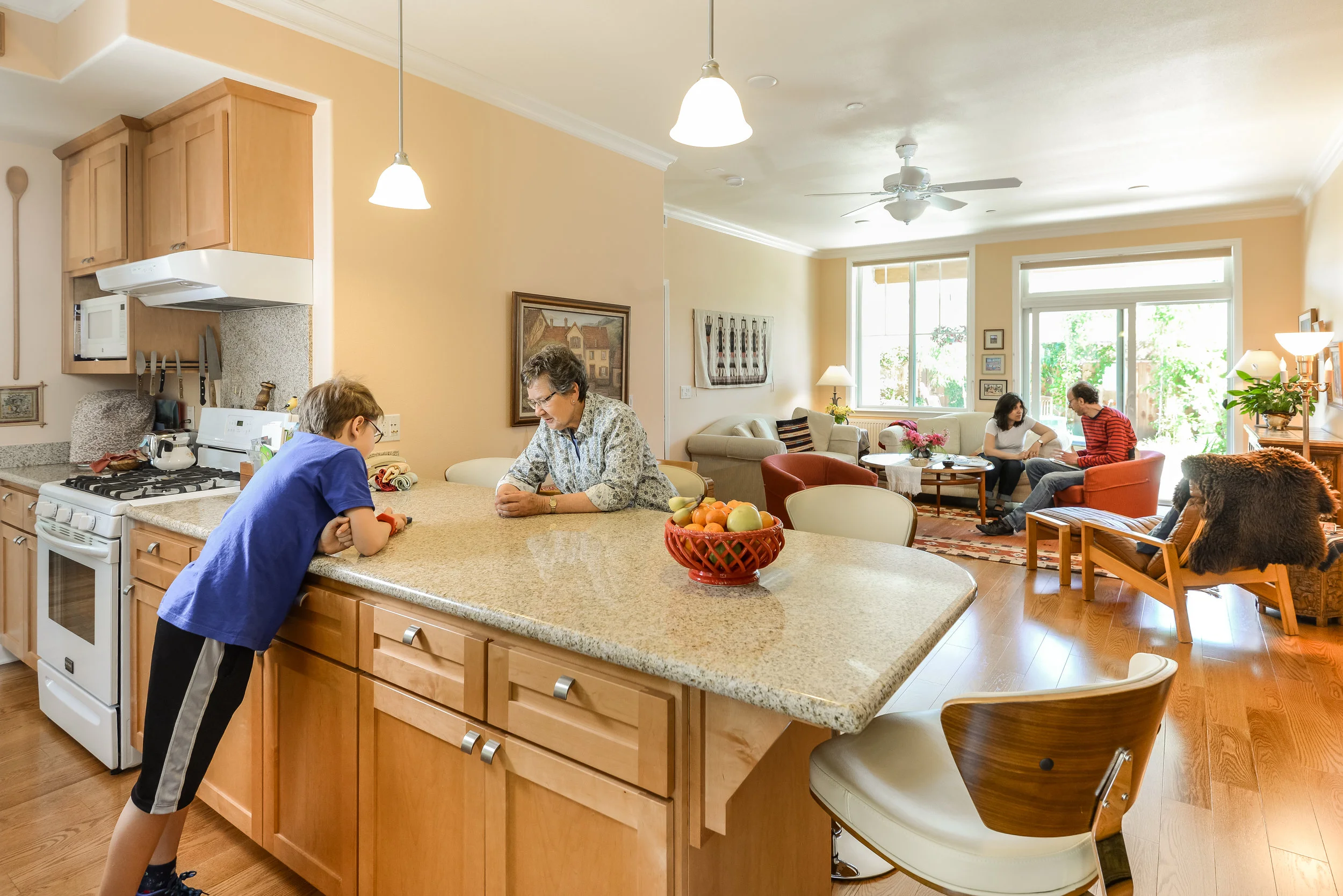 Mountain View Cohousing, Mountain View, CA. Architecture by McCamant & Durrett Architects