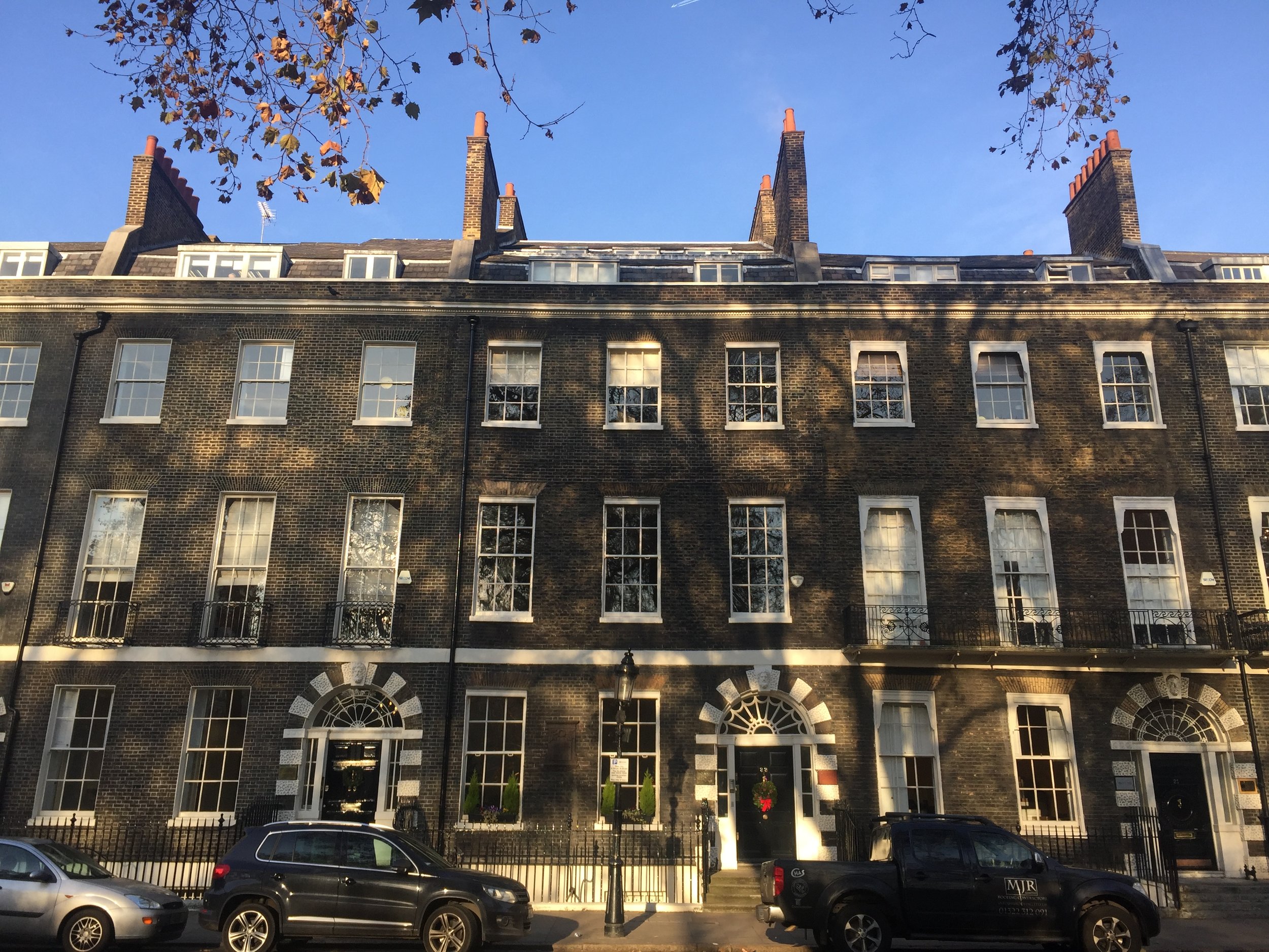 A Georgian mansard roof at the top — why not allow more of these?
