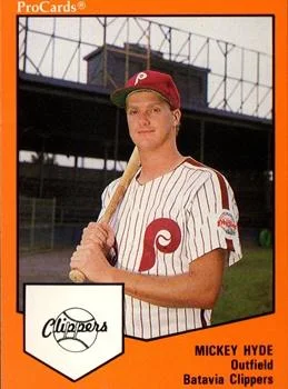 Mickey Hyde - Batavia Clippers (1989)