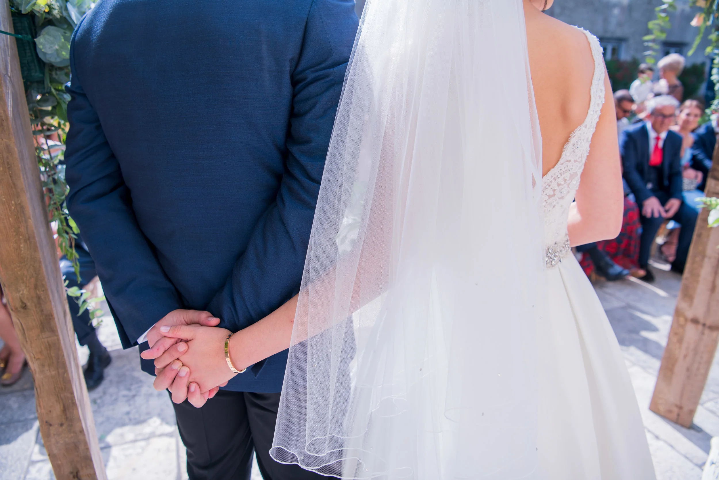 During the ceremony.