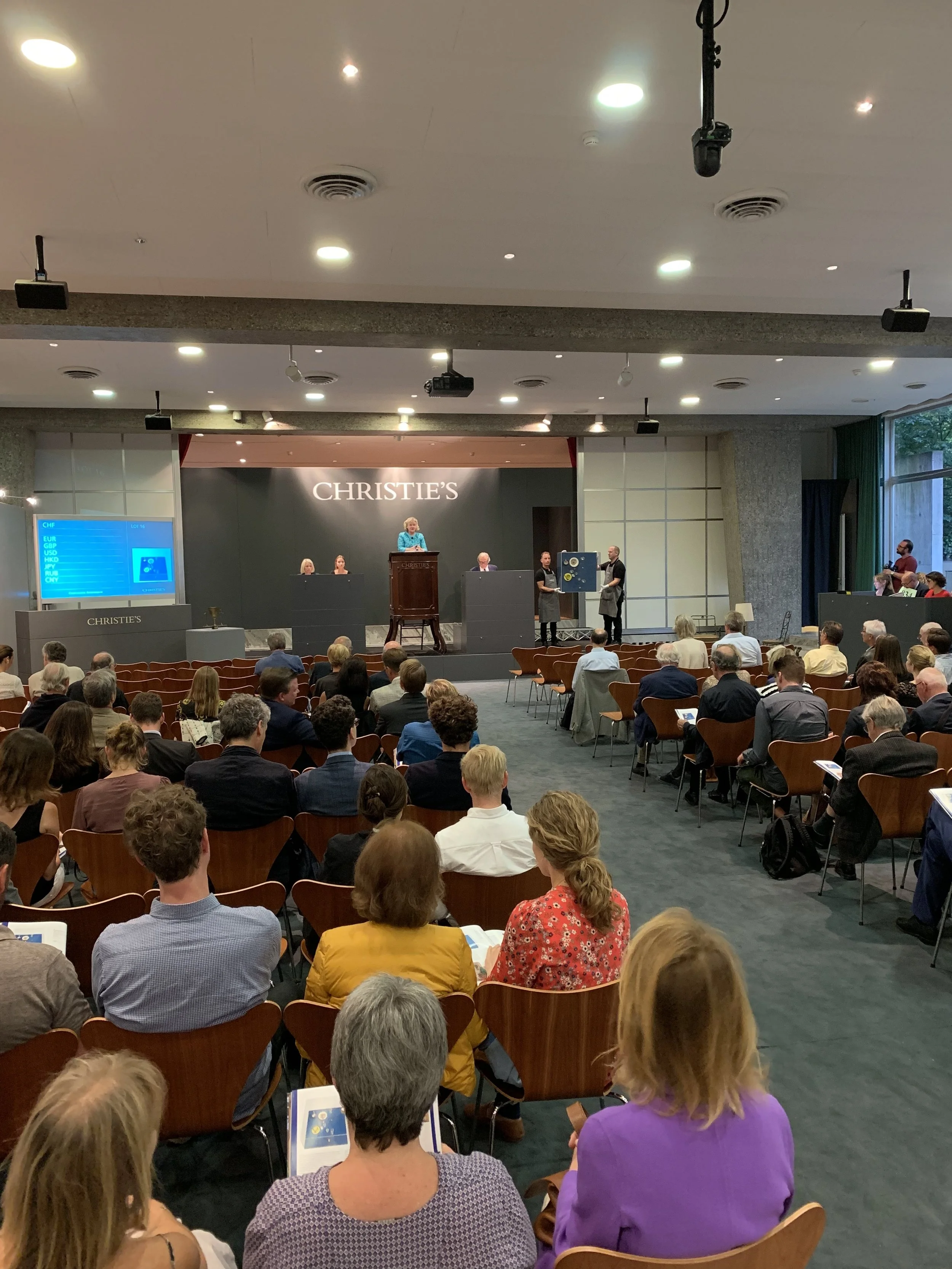 The art of selling at auction