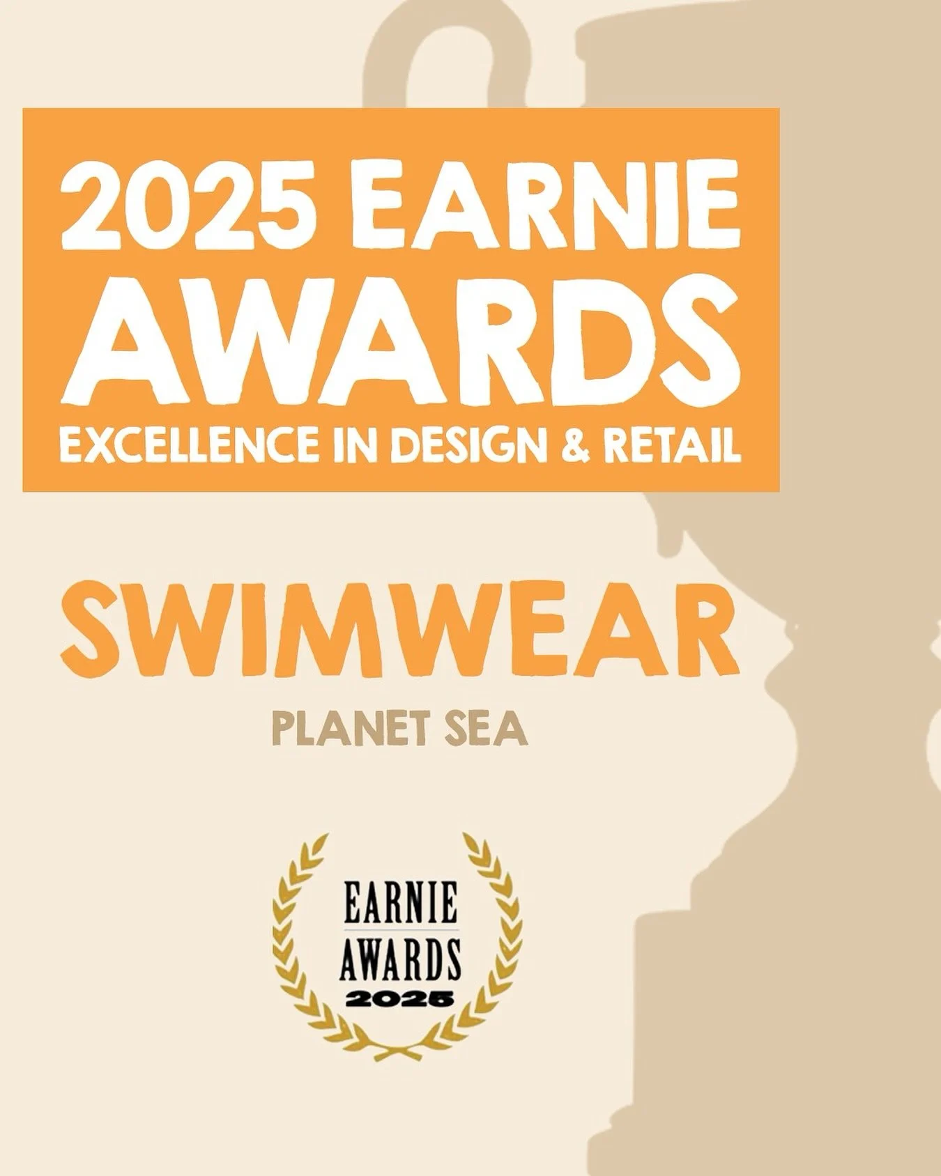 We&rsquo;re beyond proud to announce that Planet Sea is the Winner of the 2025 Earnie Awards &ndash; Swimwear Category! 

A huge thank you to everyone who voted and believed in our work &mdash; and congratulations to all the amazing brands who shared