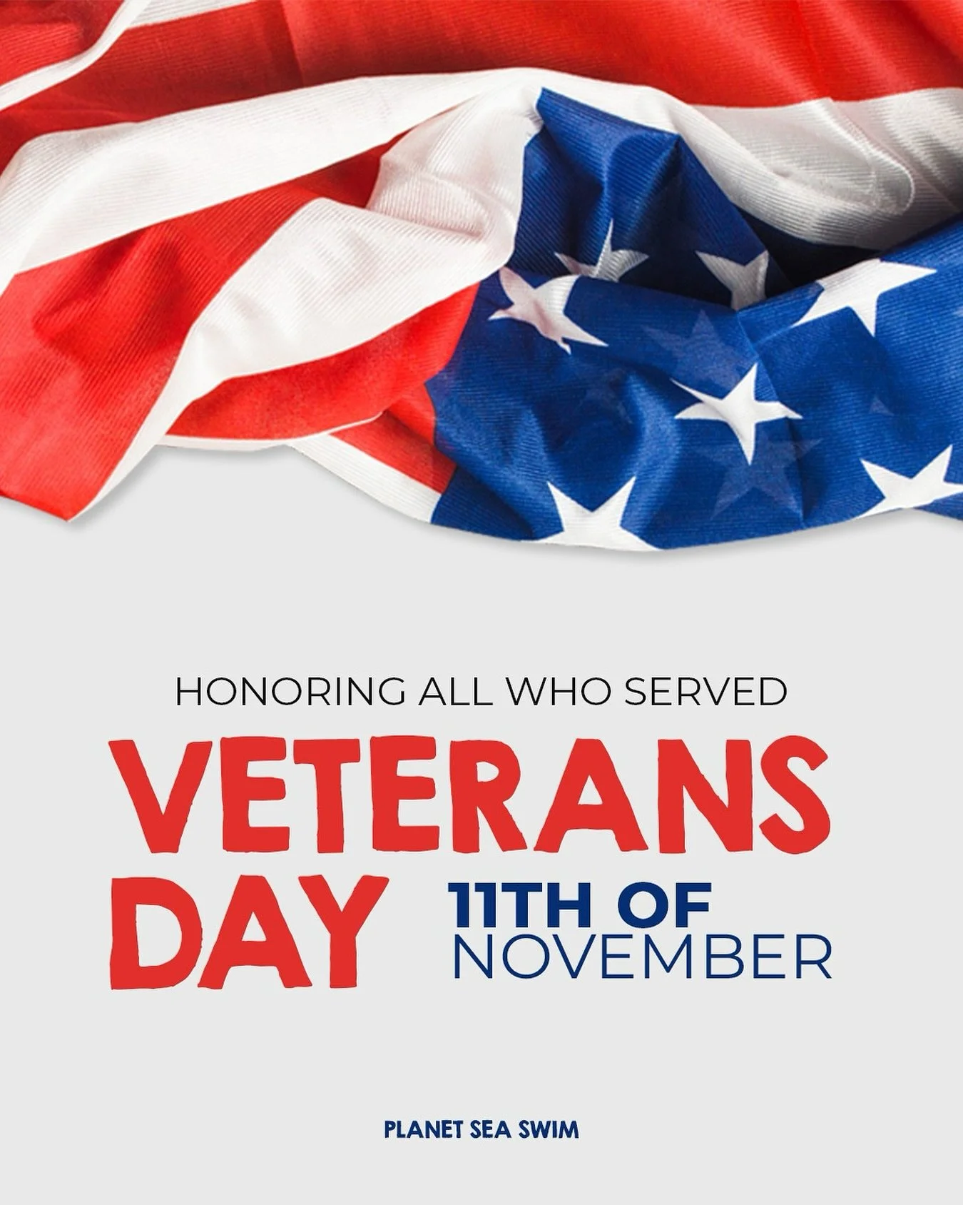 Happy Veterans Day!
Today we honor all the brave heroes who served and protected our country with courage and love. ❤️💙🤍
Let&rsquo;s remember their strength and celebrate peace together. 🌎✨

#VeteransDay #ThankYouVeterans #PlanetSeaKids #PeaceAndK