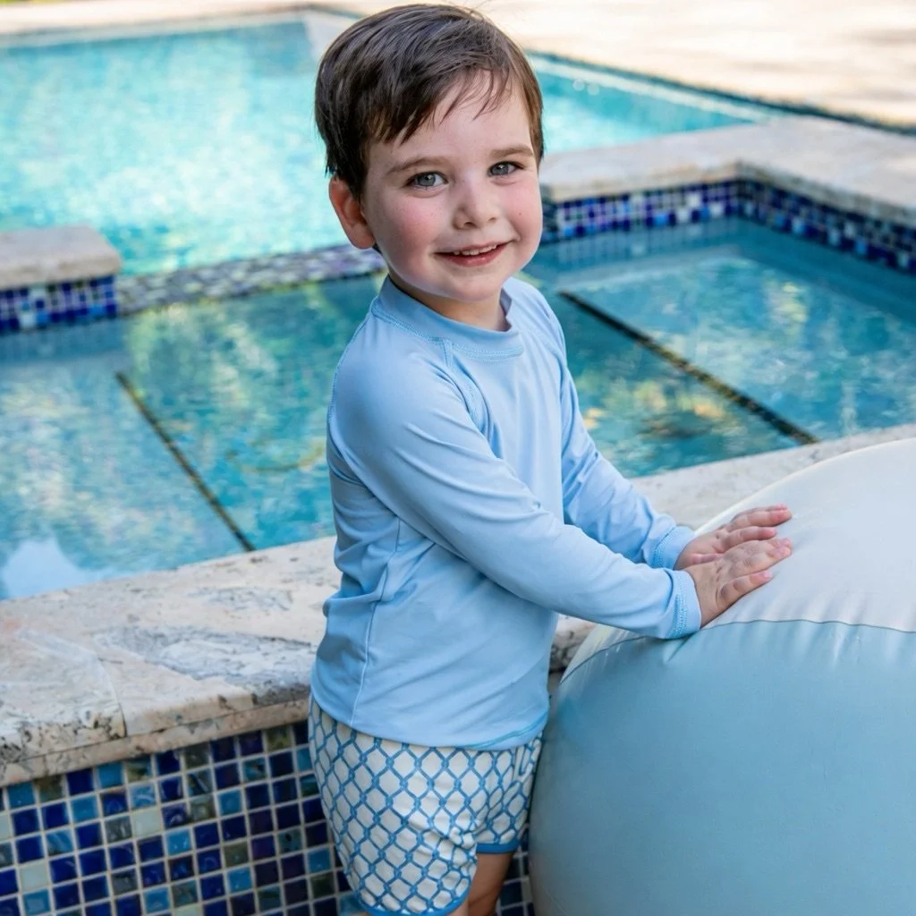 Sunshine, splashes, and the happiest little smile. 
Making the sweetest summer memories, one pool day at a time.

#PlanetSeaKids #SummerVibes #LittleAdventurers #PoolDays #boutiqueswimwear