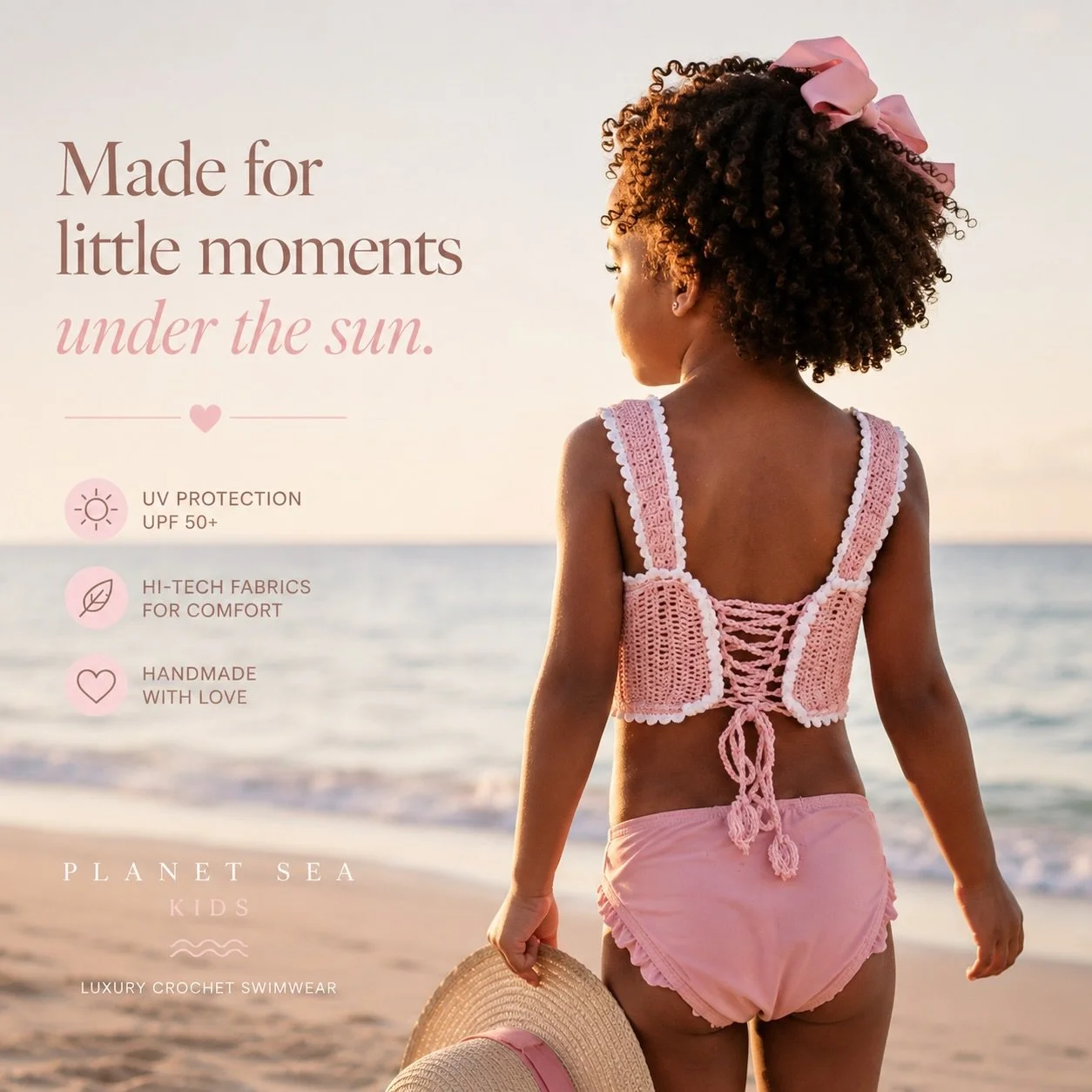 Some moments become memories forever. ✨

Soft textures, delicate details, and the kind of comfort made for childhood&rsquo;s sweetest days under the sun.

At Planet Sea Kids, every piece is designed to celebrate innocence, freedom, and timeless summe