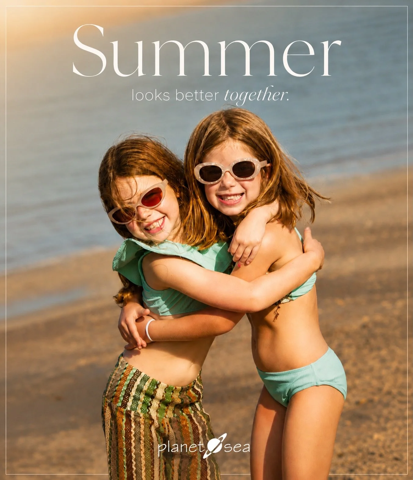 Sunshine, friendship and endless beach memories 

Because childhood is made of little moments that become unforgettable memories.

Light fabrics, comfy fits and pieces made for sunny adventures with the ones they love most.

#PlanetSeaKids #Beachwear