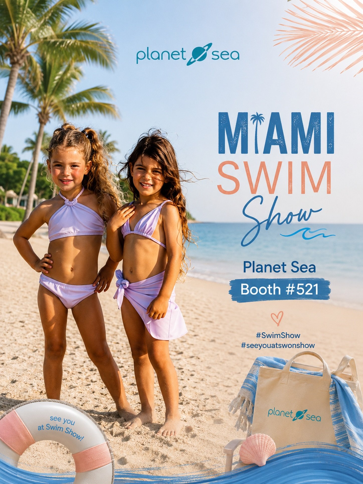 See you in Miami! 

Planet Sea is heading to the Miami SwimShow, bringing timeless beachwear designed for little adventurers who love the sun, the sea, and every moment in between.

🇧🇷 Produced in Brazil

Come visit us at Booth #521 and discover ou