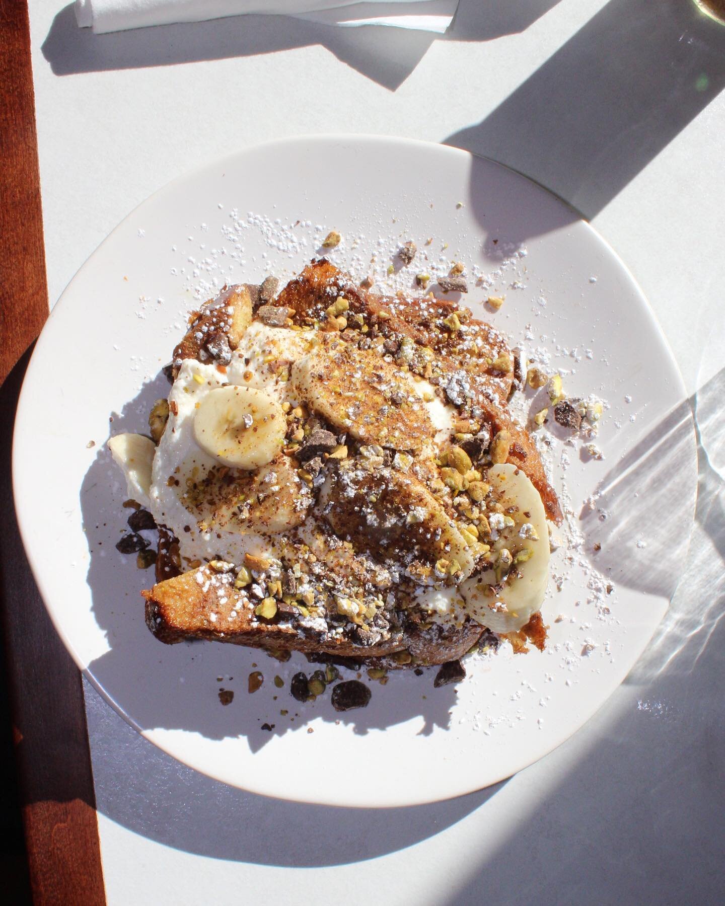 This Cannoli French Toast might just be worth leaving the house today 👀