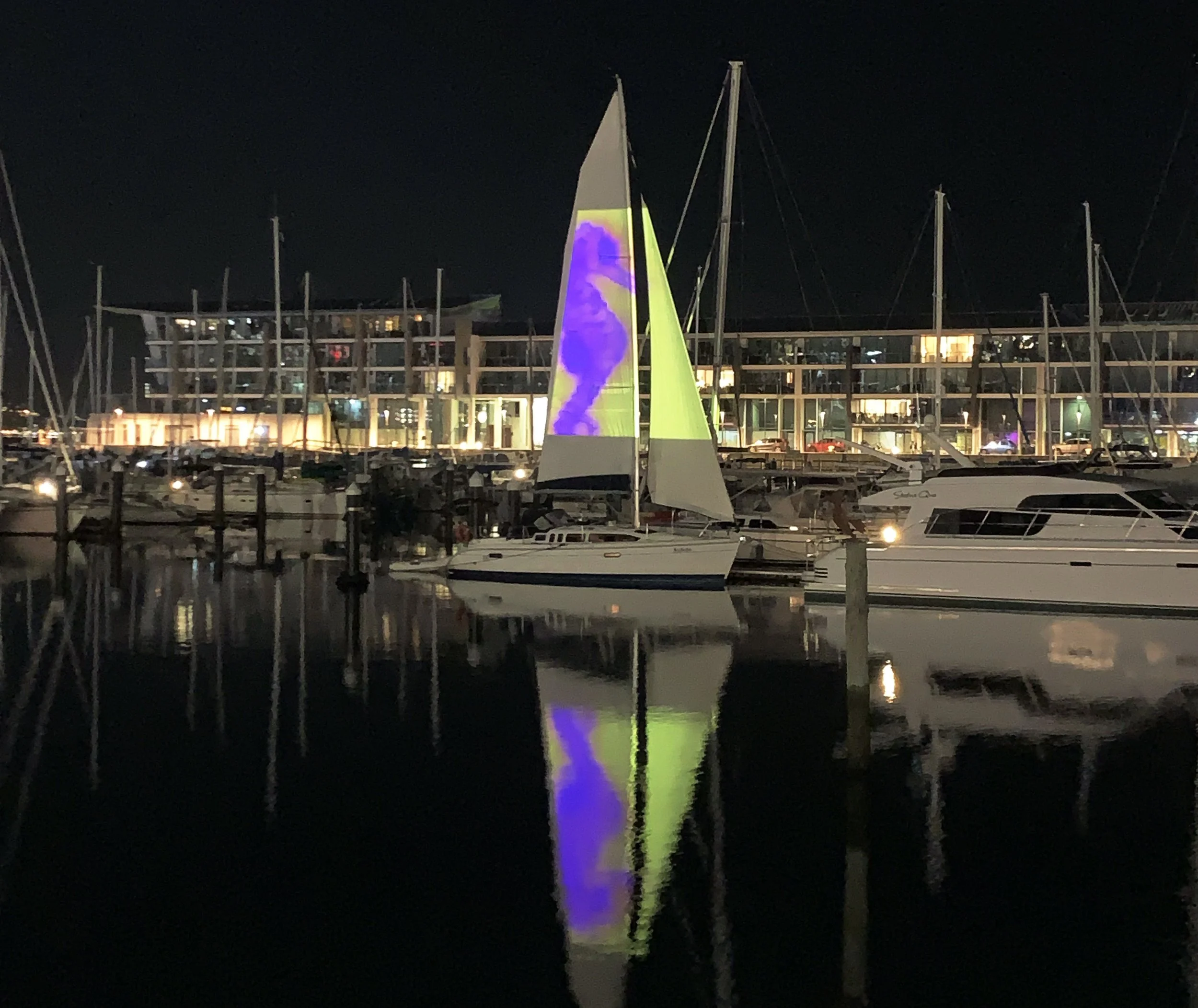 The Performance Arcade 2024, Seascape Projections