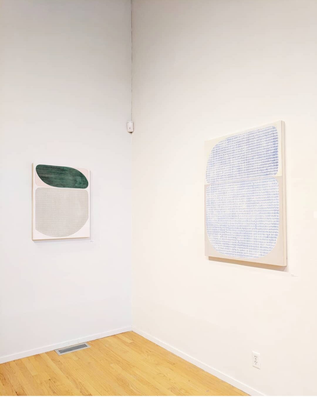  Gallery View of “1964 Marble” and “Iceberg” 