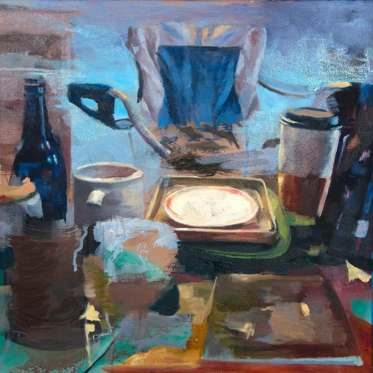 Some Picnic oil on canvas 