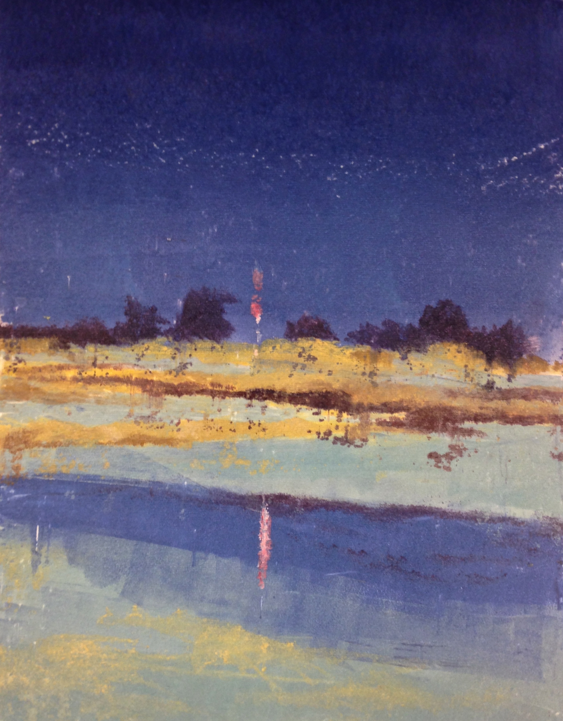   Reflections at the Cape   water based monotype on paper&nbsp; 