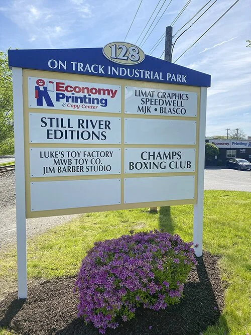 Still River Editions entry sign