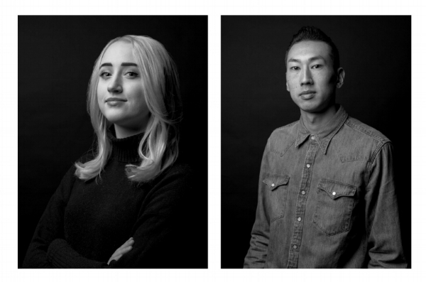Ogilvy and Mather designers Lucia Vaughan and Sho Watanabe