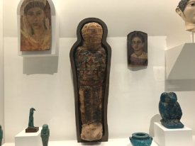 The MFAH has an incredible collection that includes a few ancient Fayum encaustic portraits from 150 A.D. 
