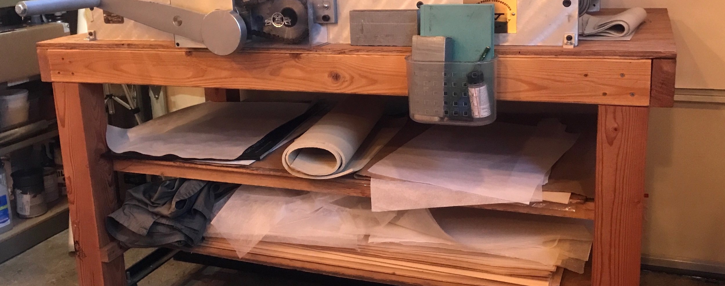 My 24" x 48" Takach Etching Press
