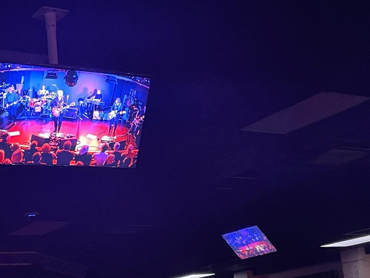 Meat raffle at 7, @officialthe_the at 8 - fantastic warm up show ahead of the Ensoulment world tour at the tremendous Birdwell Venue just outside Barnsley…