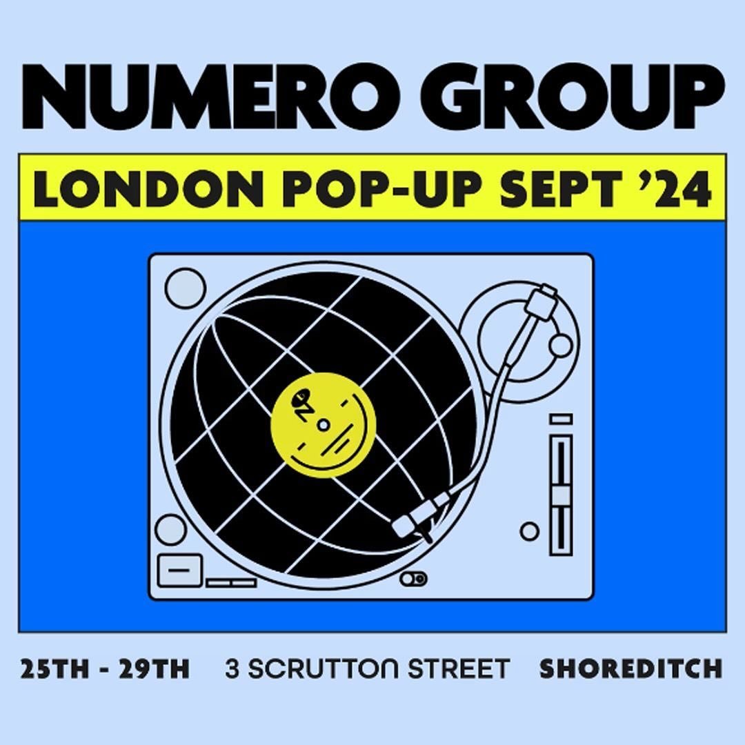 🎛️🎙️ @thenumerogroup POP UP opening its doors today in Shoreditch…a warm welcome and goodies galore from their mind-blowing catalogue await. Also, tune into @morningglorysoho for a week of mixes from various Numero staff 🎙️🎛️