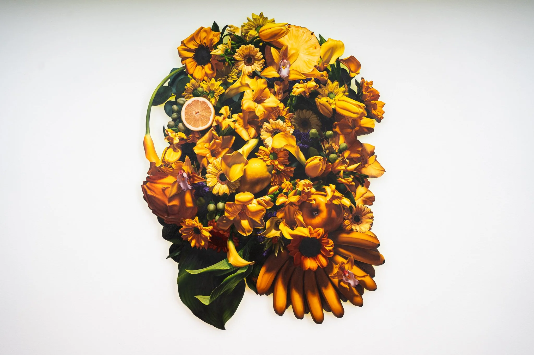 Color Field [Yellow] with Sunflowers