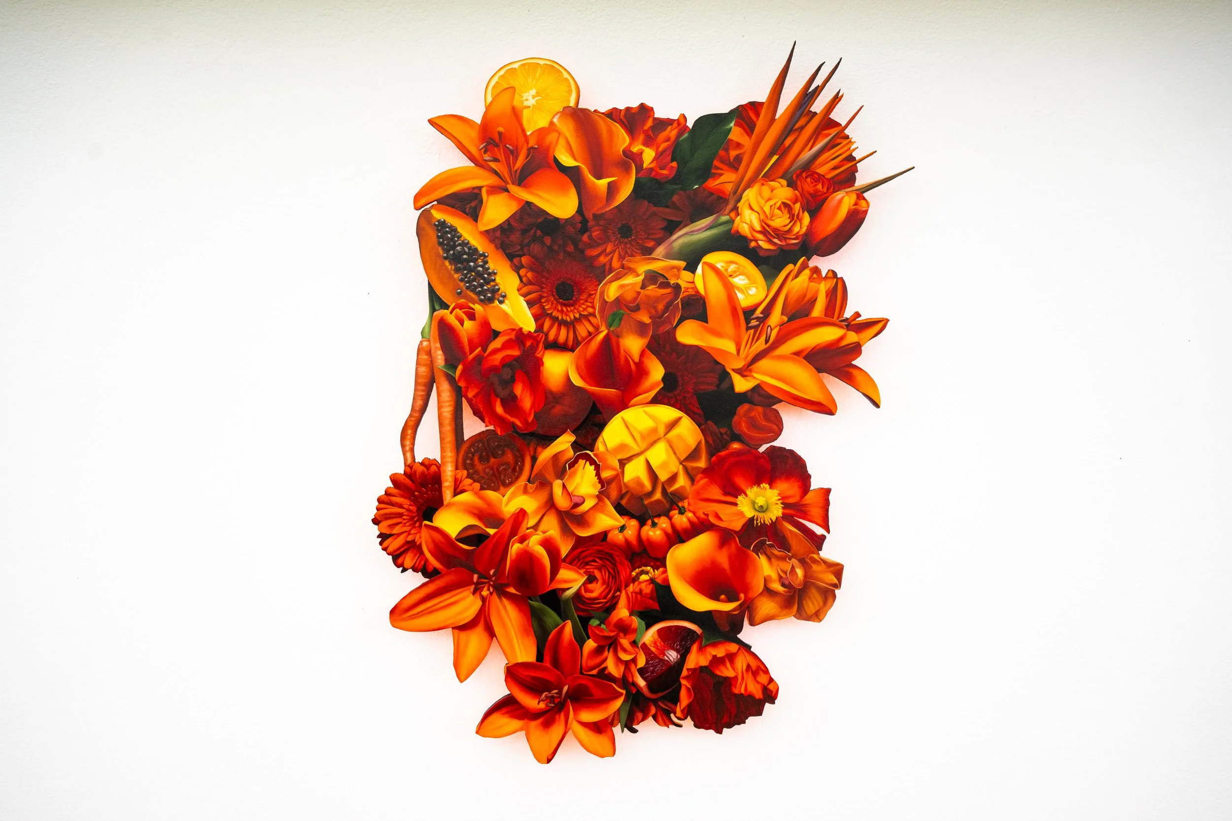 Color Field [Orange] with Papaya and Mango