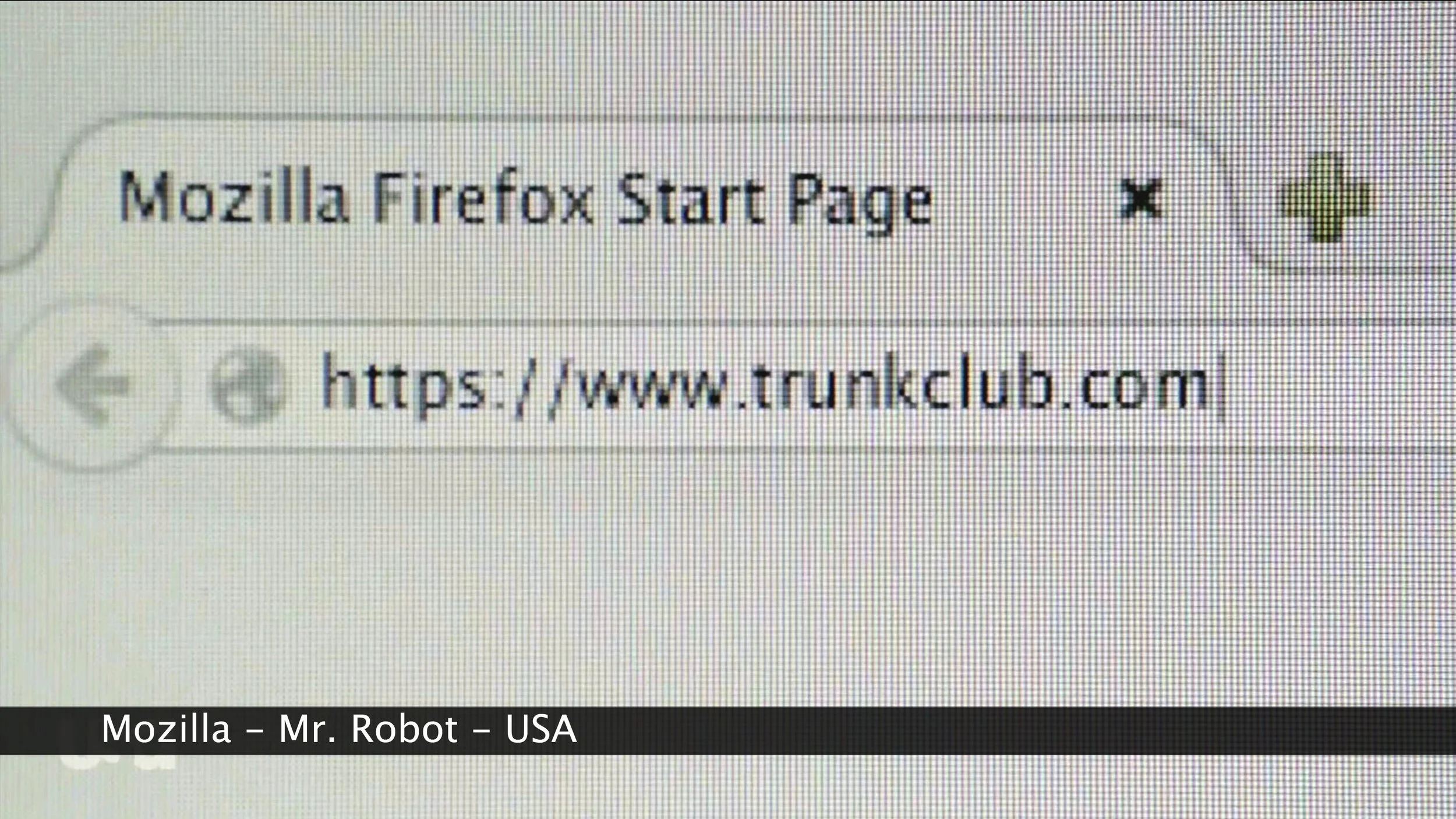 Mozilla - Product Placement on USA’s “Mr. Robot”