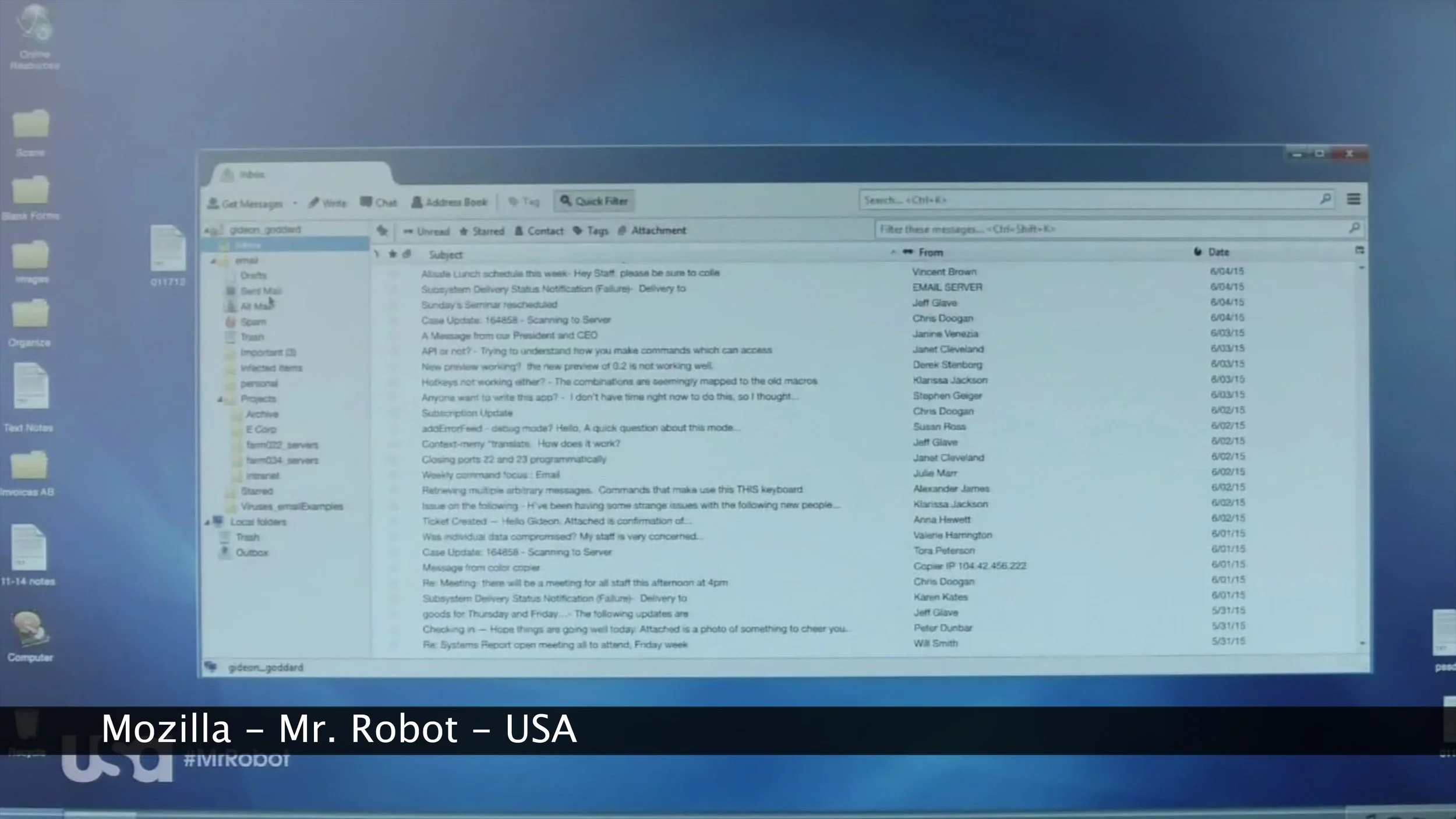 Mozilla - Product Placement on USA’s “Mr. Robot”