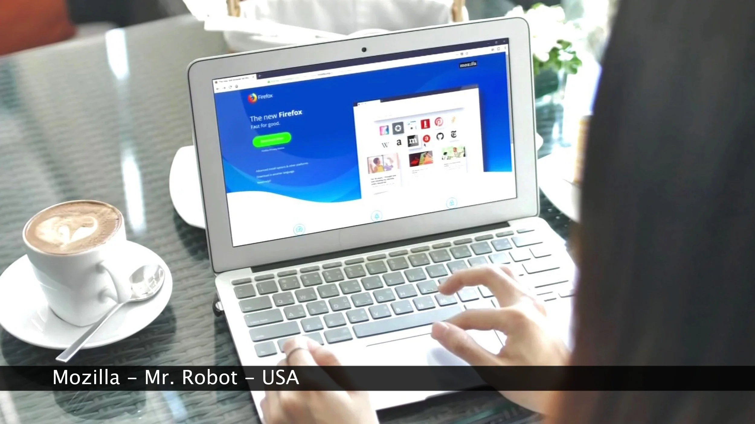 Mozilla - Product Placement on USA’s  “Mr. Robot”