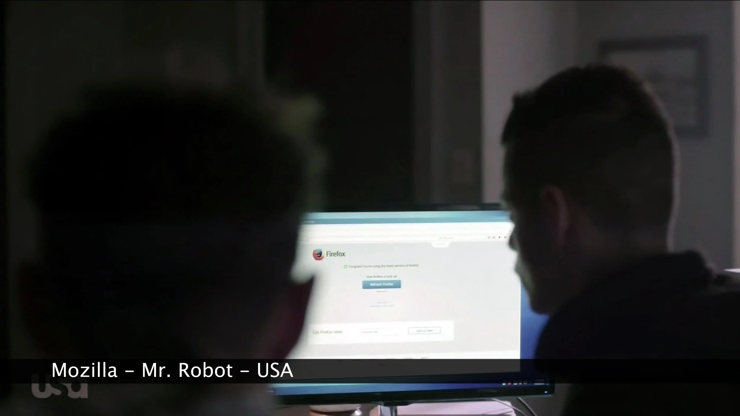 Mozilla - Product Placement on USA’s “Mr. Robot”